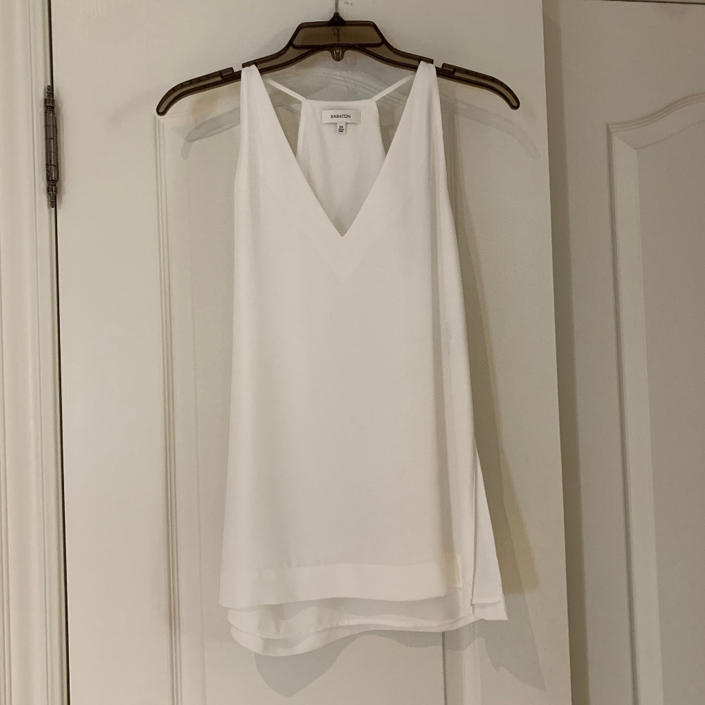 Babaton Morris Blouse/Tank Top, White, XXS